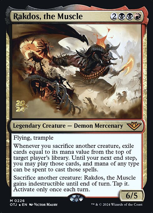 Rakdos, the Muscle (POTJ 226s)