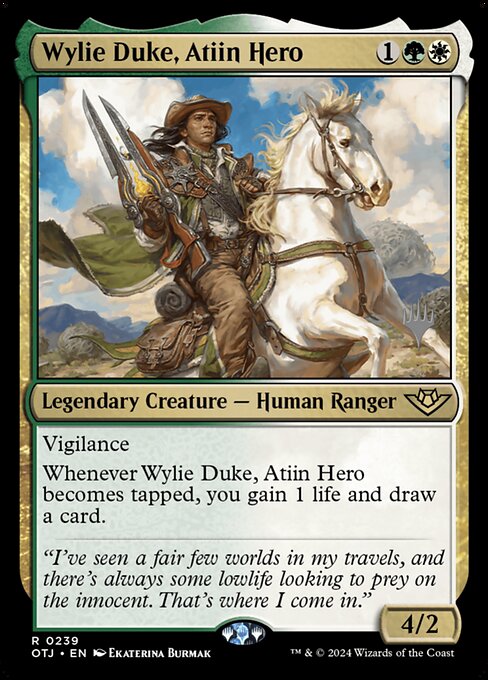 Wylie Duke, Atiin Hero (POTJ 239p)