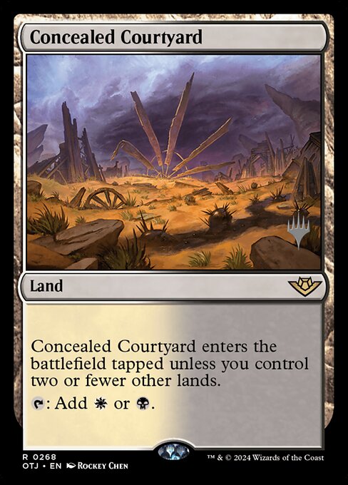 Concealed Courtyard (POTJ 268p)