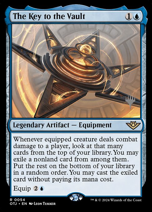 The Key to the Vault (POTJ 54p)