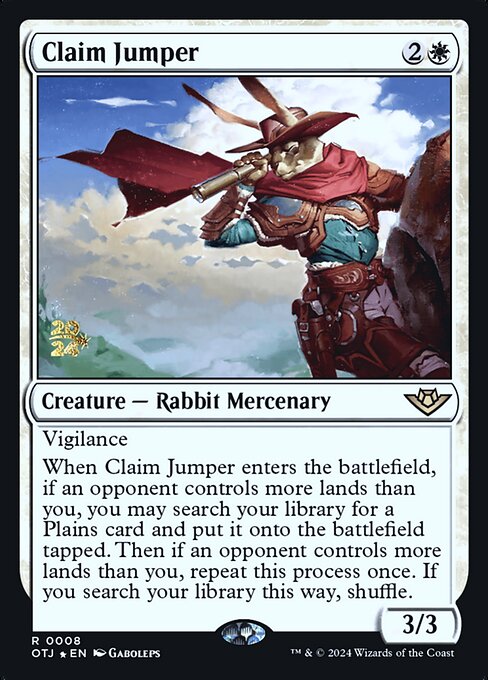 Claim Jumper (POTJ 8s)