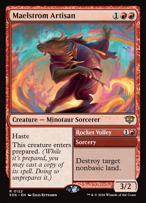 Maelstrom Artisan // Rocket Volley (PSOS 122p)