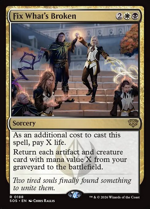 Fix What's Broken (PSOS 188p)
