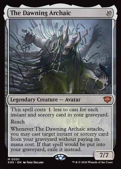 The Dawning Archaic (PSOS 1p)