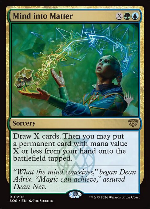 Mind into Matter (PSOS 202p)