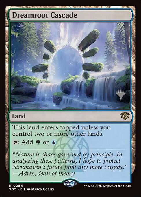 Dreamroot Cascade (PSOS 254p)