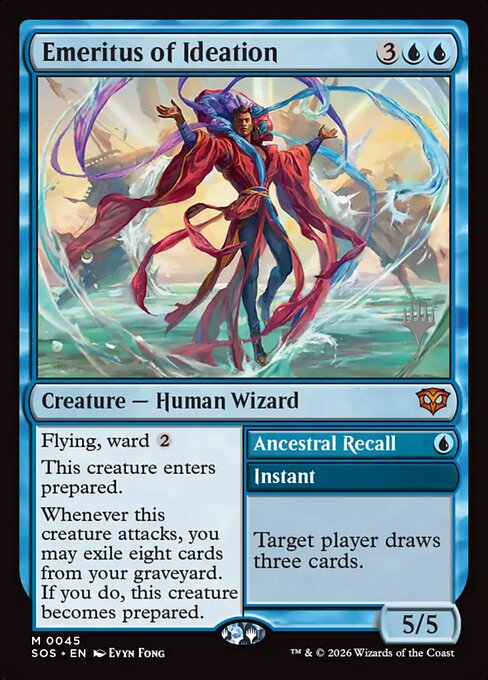 Emeritus of Ideation // Ancestral Recall (PSOS 45p)