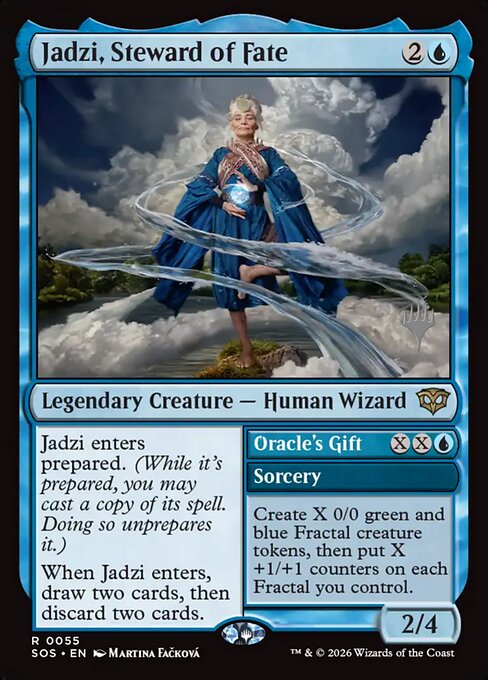 Jadzi, Steward of Fate // Oracle's Gift (PSOS 55p)