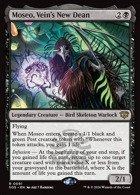 Moseo, Vein's New Dean (PSOS 91p)