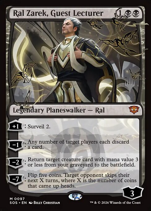 Ral Zarek, Guest Lecturer (PSOS 97p)