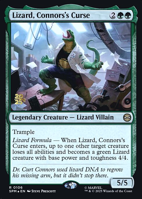 Lizard, Connors's Curse (PSPM 106s)