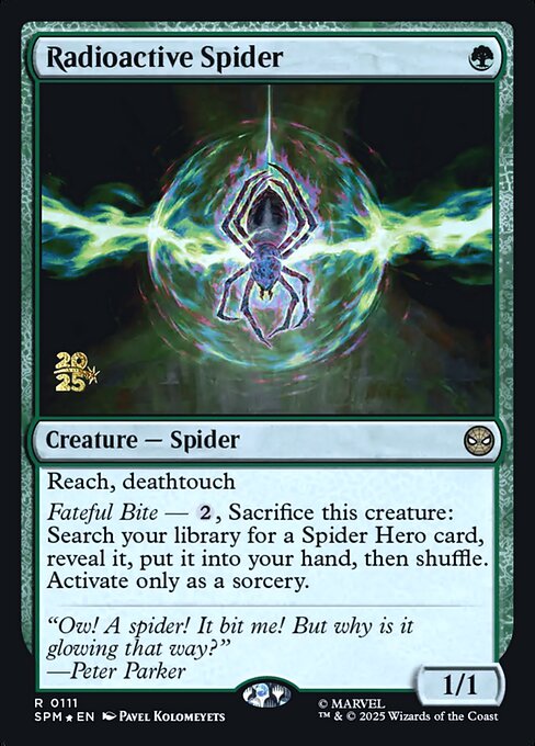 Radioactive Spider (PSPM 111s)
