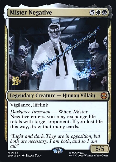 Mister Negative (PSPM 135s)