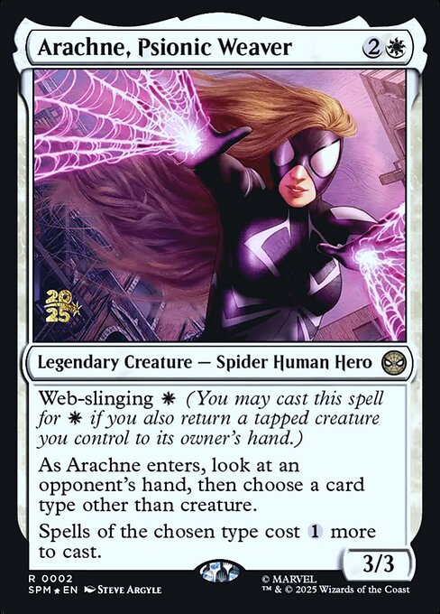 Arachne, Psionic Weaver (PSPM 2s)