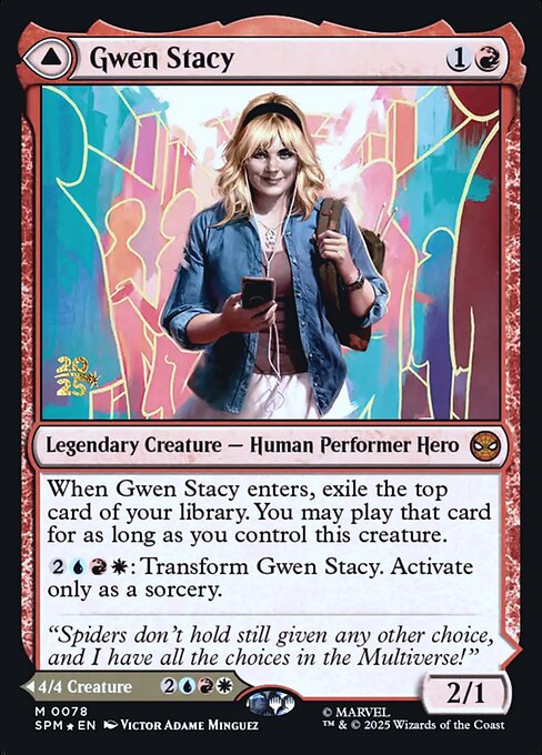 Gwen Stacy // Ghost-Spider (PSPM 78s)