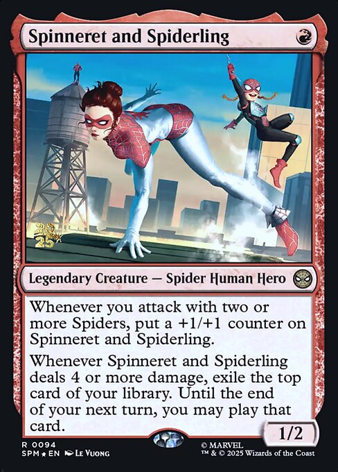 Spinneret and Spiderling (PSPM 94s)