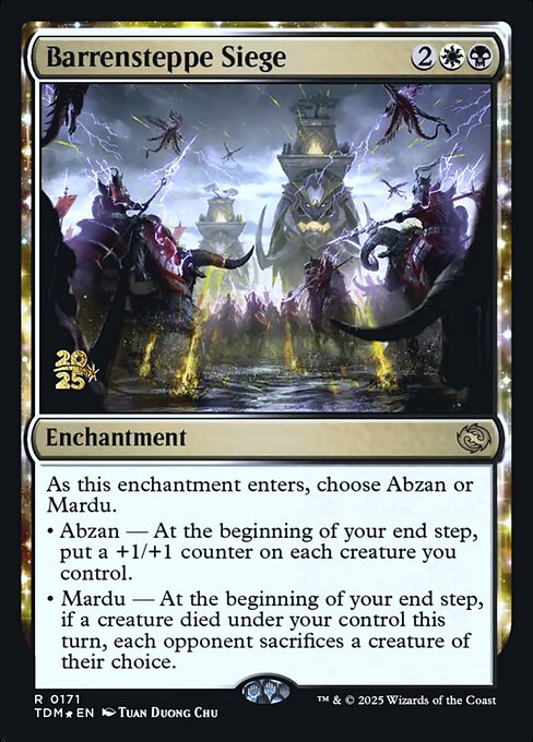 Barrensteppe Siege (PTDM 171s)