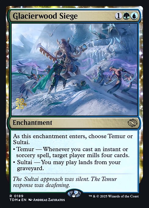 Glacierwood Siege (PTDM 189s)