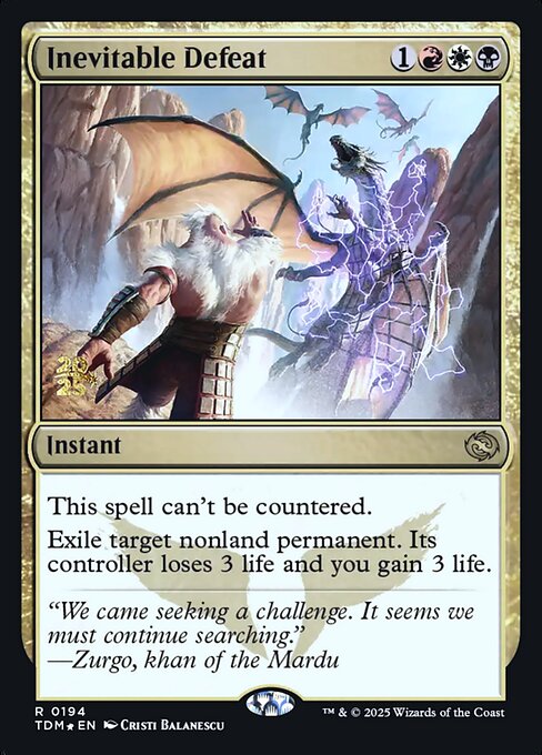 Inevitable Defeat (PTDM 194s)