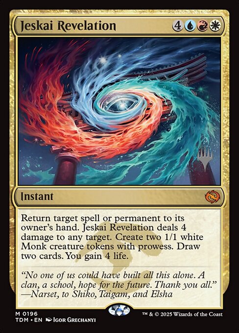 Jeskai Revelation (PTDM 196p)