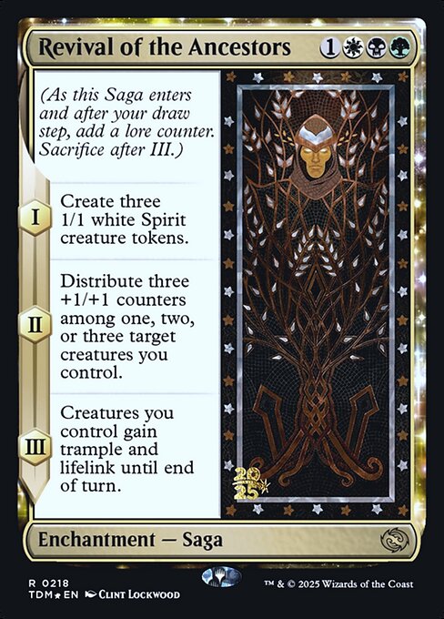 Revival of the Ancestors (PTDM 218s)
