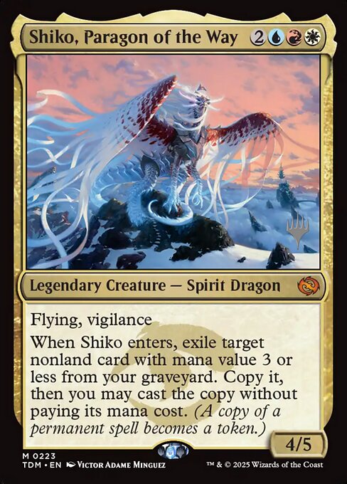 Shiko, Paragon of the Way (PTDM 223p)