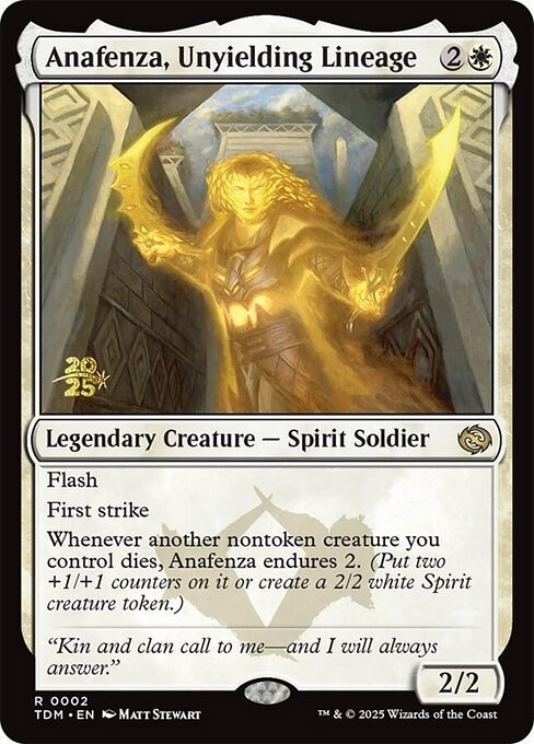 Anafenza, Unyielding Lineage (PTDM 2s)