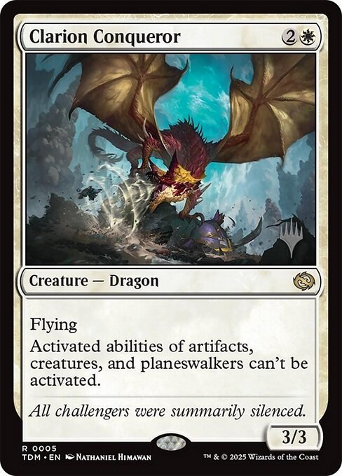 Clarion Conqueror (PTDM 5p)