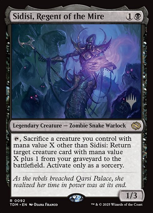 Sidisi, Regent of the Mire (PTDM 92p)