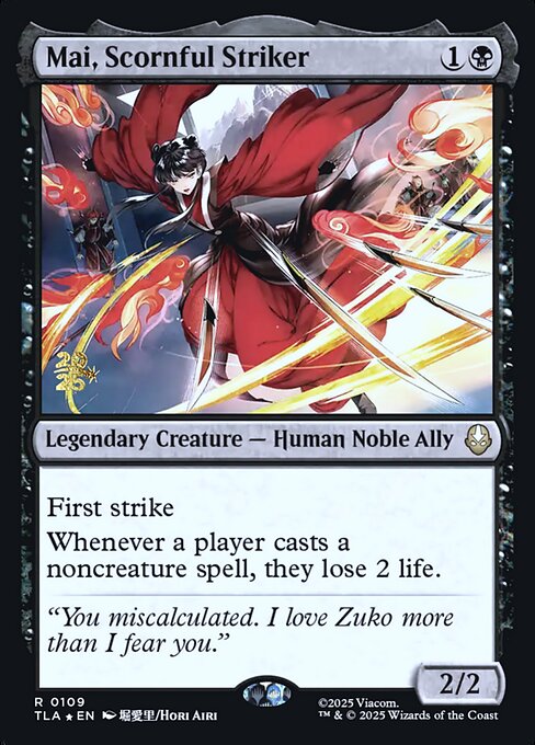 Mai, Scornful Striker (PTLA 109s)