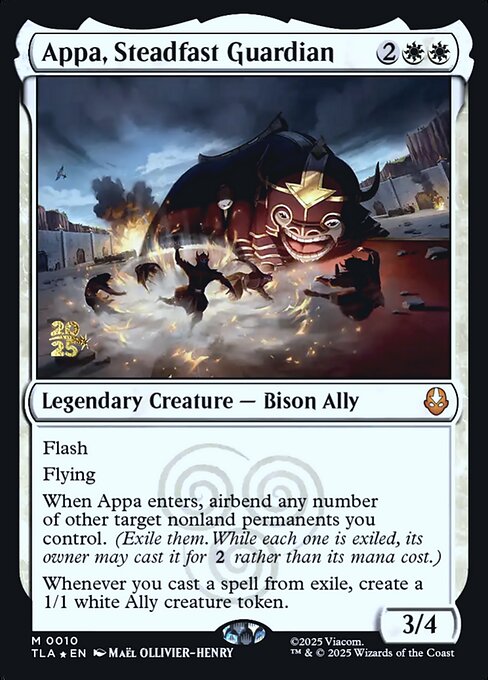 Appa, Steadfast Guardian (PTLA 10s)