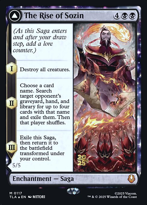 The Rise of Sozin // Fire Lord Sozin (PTLA 117s)