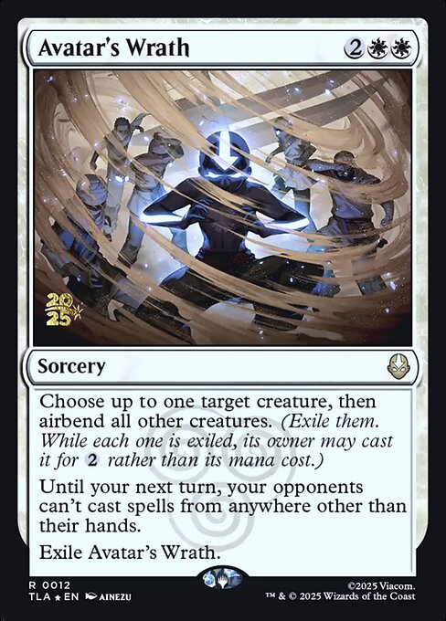 Avatar's Wrath (PTLA 12s)