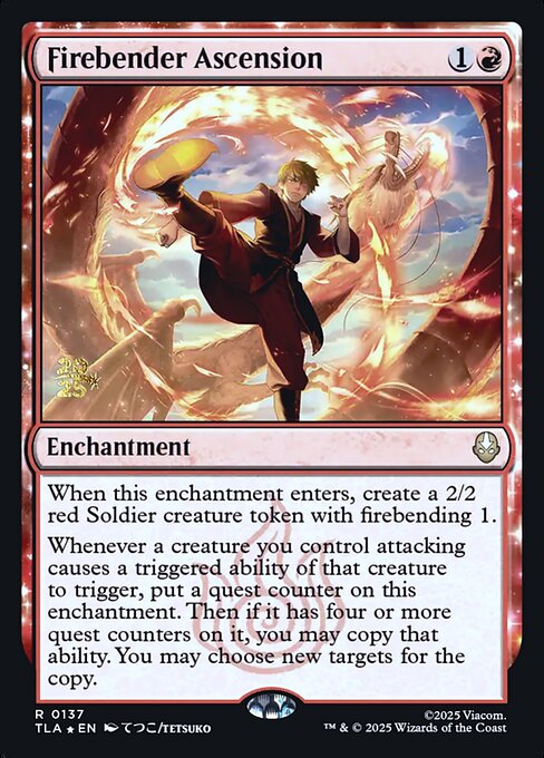 Firebender Ascension (PTLA 137s)