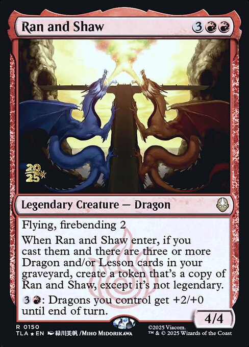 Ran and Shaw (PTLA 150s)