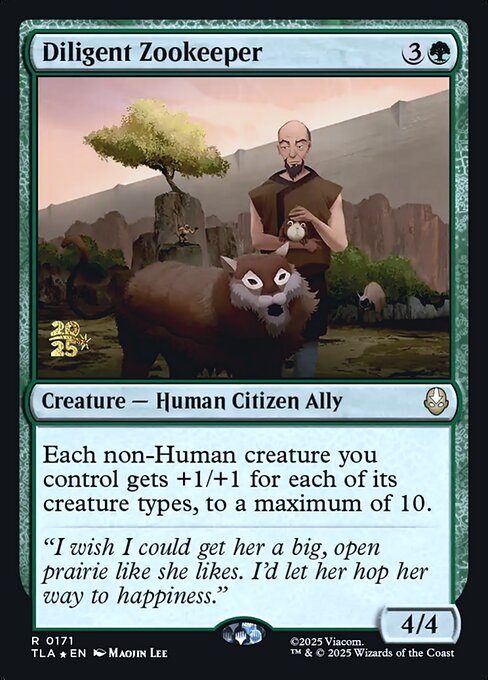 Diligent Zookeeper (PTLA 171s)
