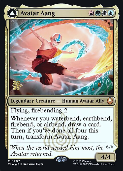 Avatar Aang // Aang, Master of Elements (PTLA 207s)