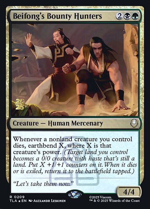 Beifong's Bounty Hunters (PTLA 209s)