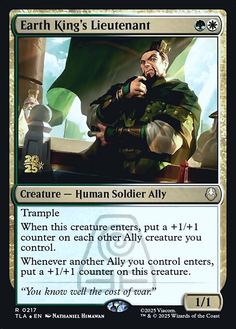Earth King's Lieutenant (PTLA 217s)