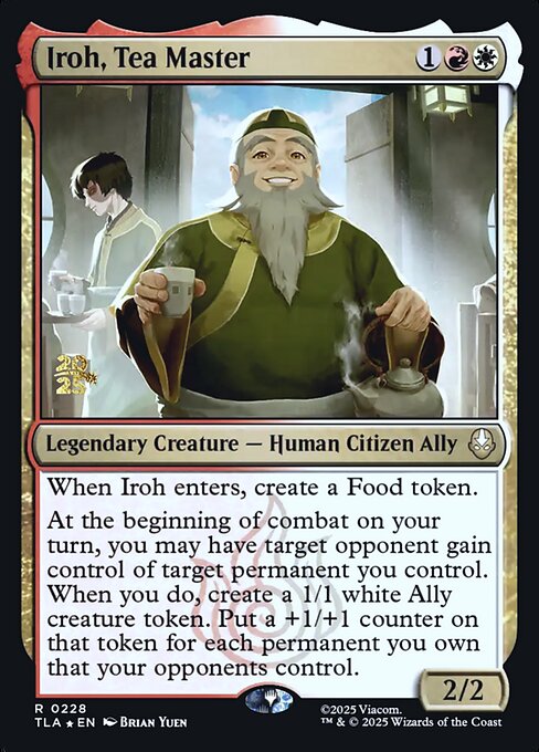 Iroh, Tea Master (PTLA 228s)