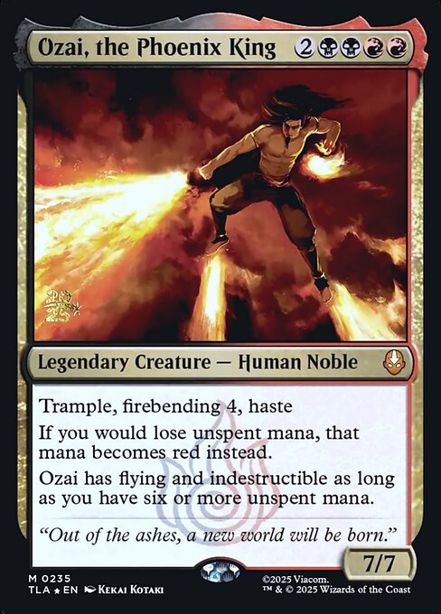 Ozai, the Phoenix King (PTLA 235s)
