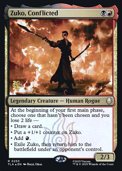 Zuko, Conflicted (PTLA 253s)