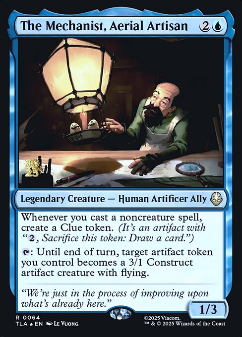 The Mechanist, Aerial Artisan (PTLA 64s)