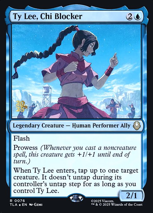 Ty Lee, Chi Blocker (PTLA 76s)