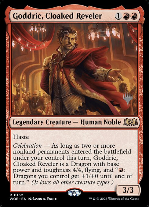 Goddric, Cloaked Reveler (PWOE 132p)