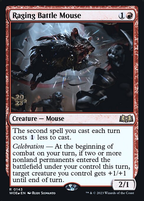 Raging Battle Mouse (PWOE 143s)