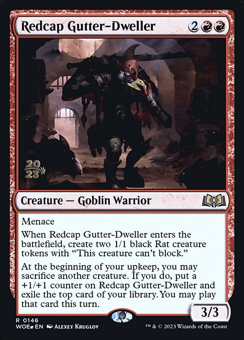 Redcap Gutter-Dweller (PWOE 146s)