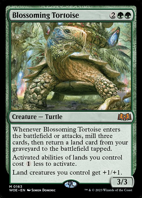 Blossoming Tortoise (PWOE 163p)