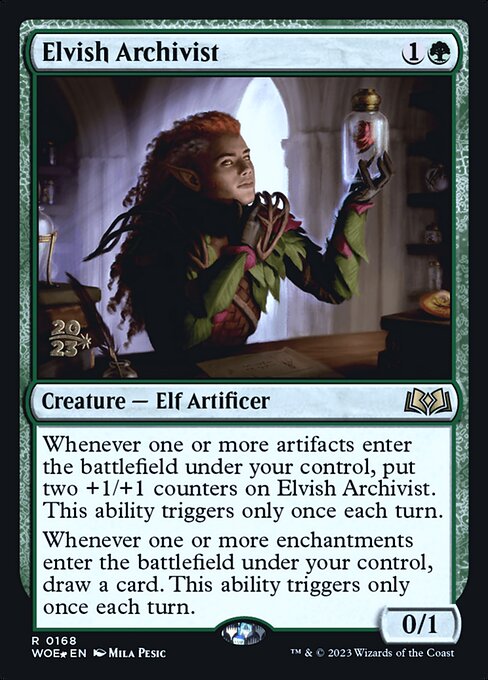 Elvish Archivist (PWOE 168s)