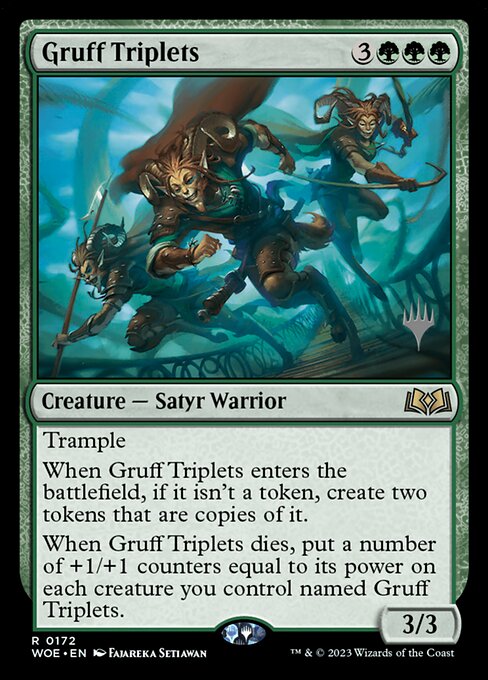 Gruff Triplets (PWOE 172p)